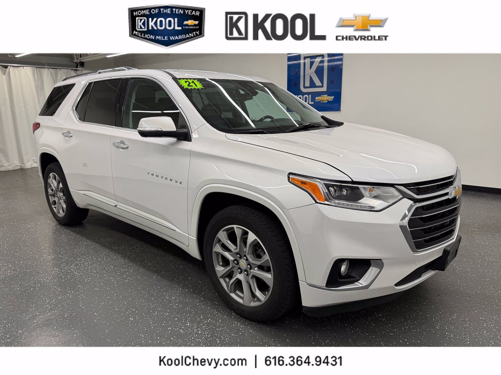 Used 2021 Chevrolet Traverse Premier AWD/4WD image 1
