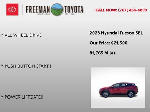 Used 2023 Hyundai Tucson SEL AWD/4WD image 9