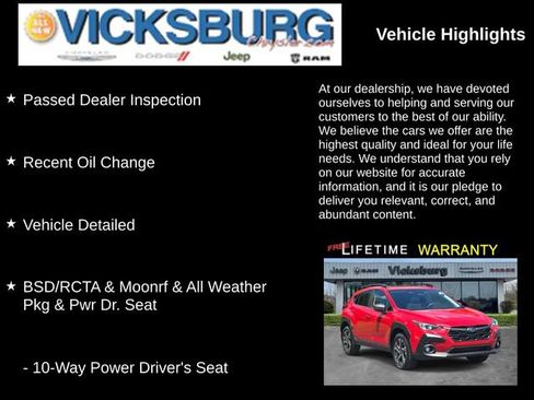 Used 2024 Subaru Crosstrek 2.0i Premium AWD/4WD image 25