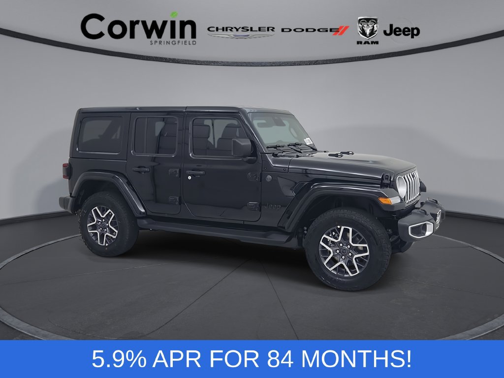 New 2026 Jeep Wrangler Unlimited Sahara AWD/4WD 360° Tour