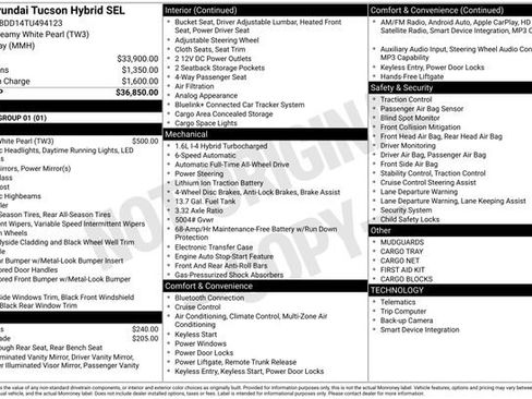 New 2026 Hyundai Tucson SEL AWD/4WD image 22