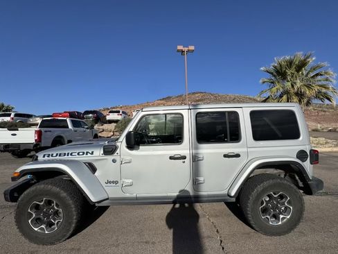 Used 2023 Jeep Wrangler Unlimited Rubicon 4xe w/ Steel Bumper Group image 2