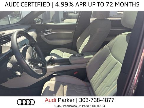 Used 2024 Audi Q8 e-tron Prestige w/ Prestige Package AWD/4WD image 8