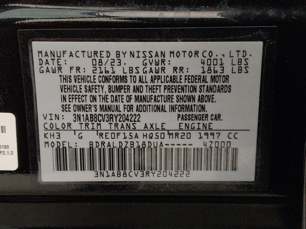 Used 2024 Nissan Sentra SV FWD image 33