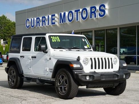 Used 2018 Jeep Wrangler Unlimited Sport S AWD/4WD image 1