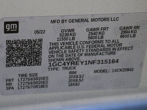 Used 2022 Chevrolet Silverado 2500 High Country image 60