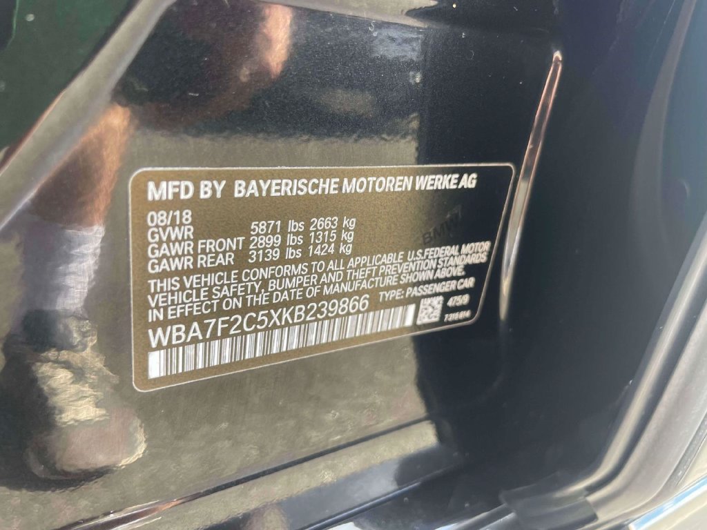 Used 2019 BMW 750i xDrive w/ Autobahn Package AWD/4WD image 19