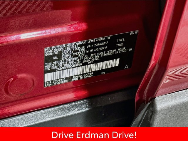Certified 2019 Toyota RAV4 XLE w/ Convenience Package FWD image 32