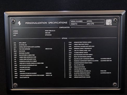 Certified 2024 Ferrari 296 GTS image 67
