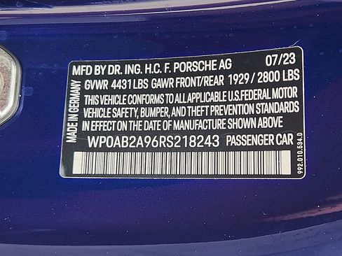 Certified 2024 Porsche 911 Carrera 4 GTS image 27