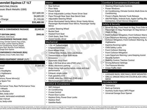 Certified 2021 Chevrolet Equinox LT image 25