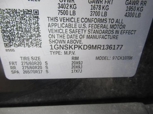 Used 2021 Chevrolet Tahoe Z71 image 20