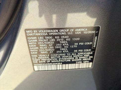 Used 2021 Volkswagen Atlas Cross Sport SE w/ V6 Towing Package image 23