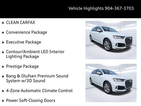 Certified 2023 Audi Q7 3.0T Prestige AWD/4WD image 4