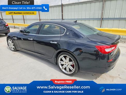 Used 2014 Maserati Quattroporte S Q4 AWD/4WD image 3