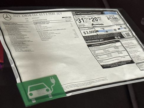 New 2025 Mercedes-Benz GLC 63 AMG S image 26