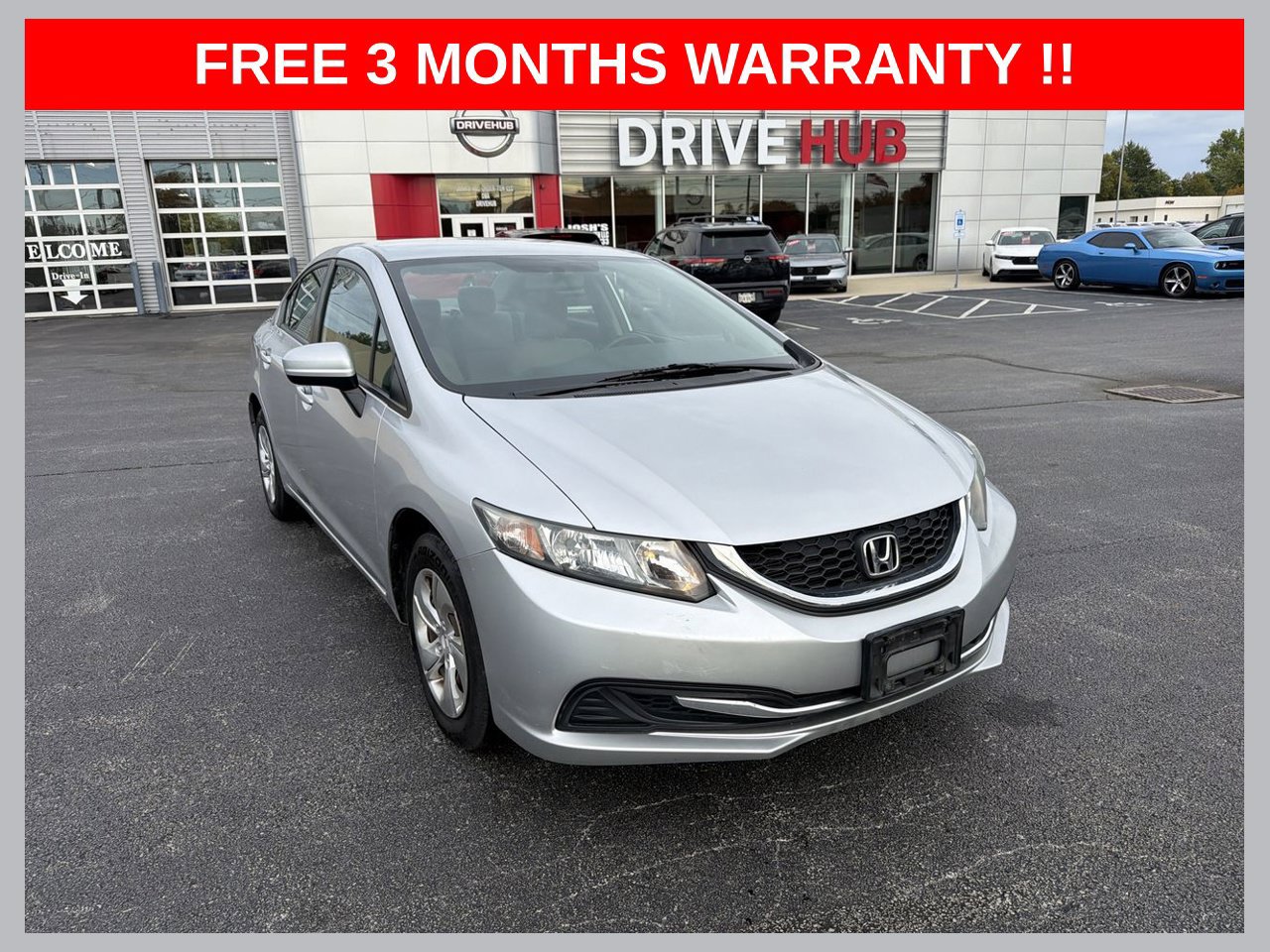 Used 2015 Honda Civic LX image 1