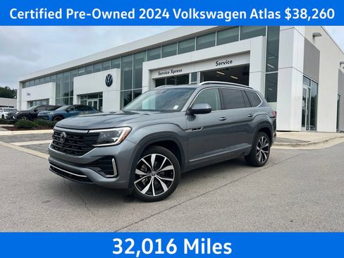 Certified 2024 Volkswagen Atlas SEL Premium R-Line AWD/4WD image 1