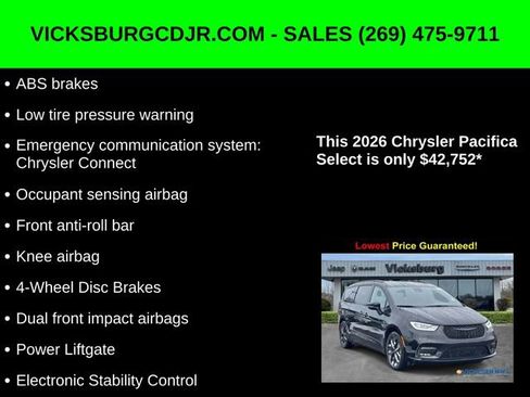 New 2026 Chrysler Pacifica Select image 27