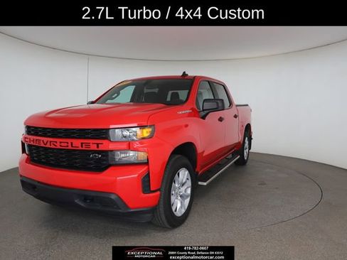 Used 2021 Chevrolet Silverado 1500 Custom w/ LPO, Dark Essentials Package image 1