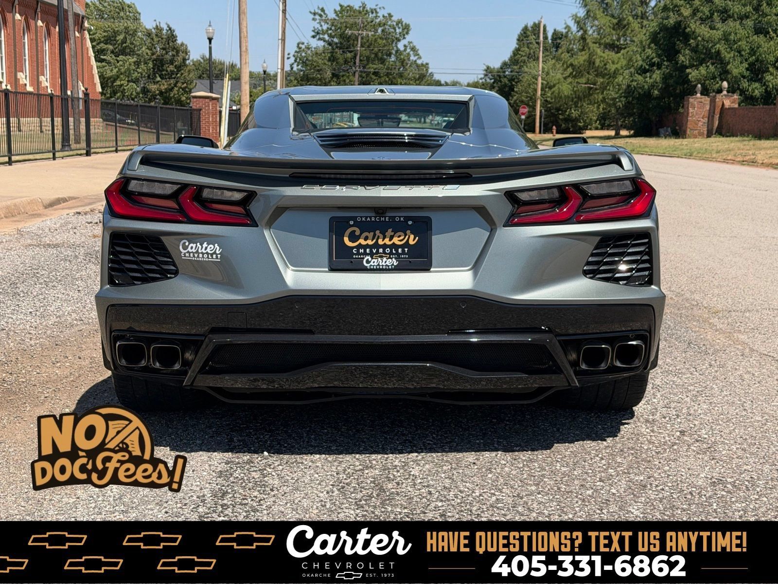 Used 2022 Chevrolet Corvette Stingray Preferred Conv w/ Chrome Exterior Badge Package RWD image 9
