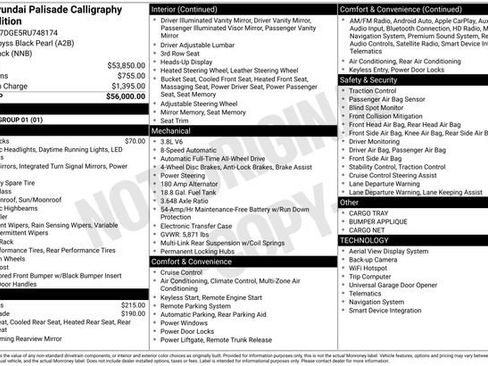 Used 2024 Hyundai Palisade Calligraphy image 29