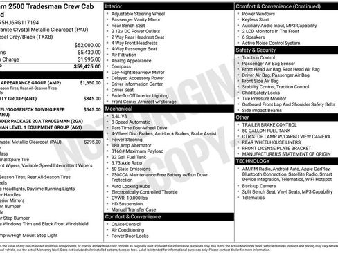Certified 2024 RAM 2500 Tradesman w/ Chrome Appearance Group image 46
