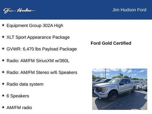 Used 2023 Ford F150 XLT w/ Equipment Group 302A High AWD/4WD image 8