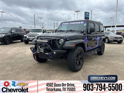 Used 2019 Jeep Wrangler Unlimited Sahara