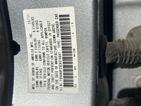 Used 2012 Acura TL image 15