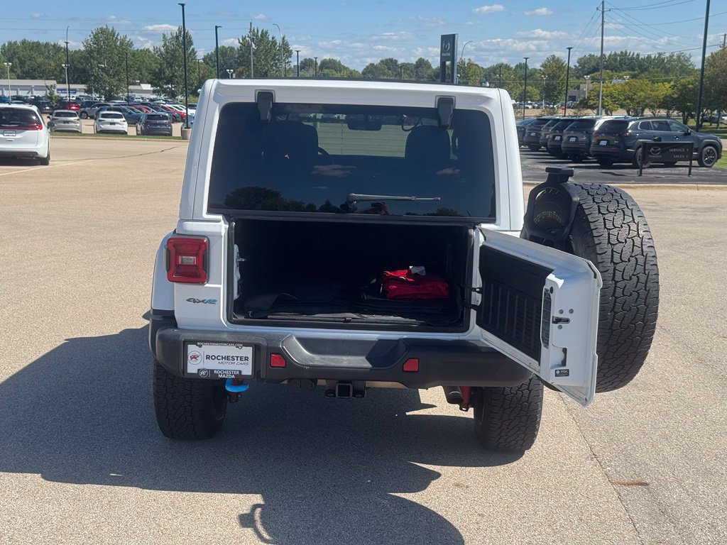 Used 2021 Jeep Wrangler Unlimited Rubicon 4xe w/ Steel Bumper Group AWD/4WD image 34