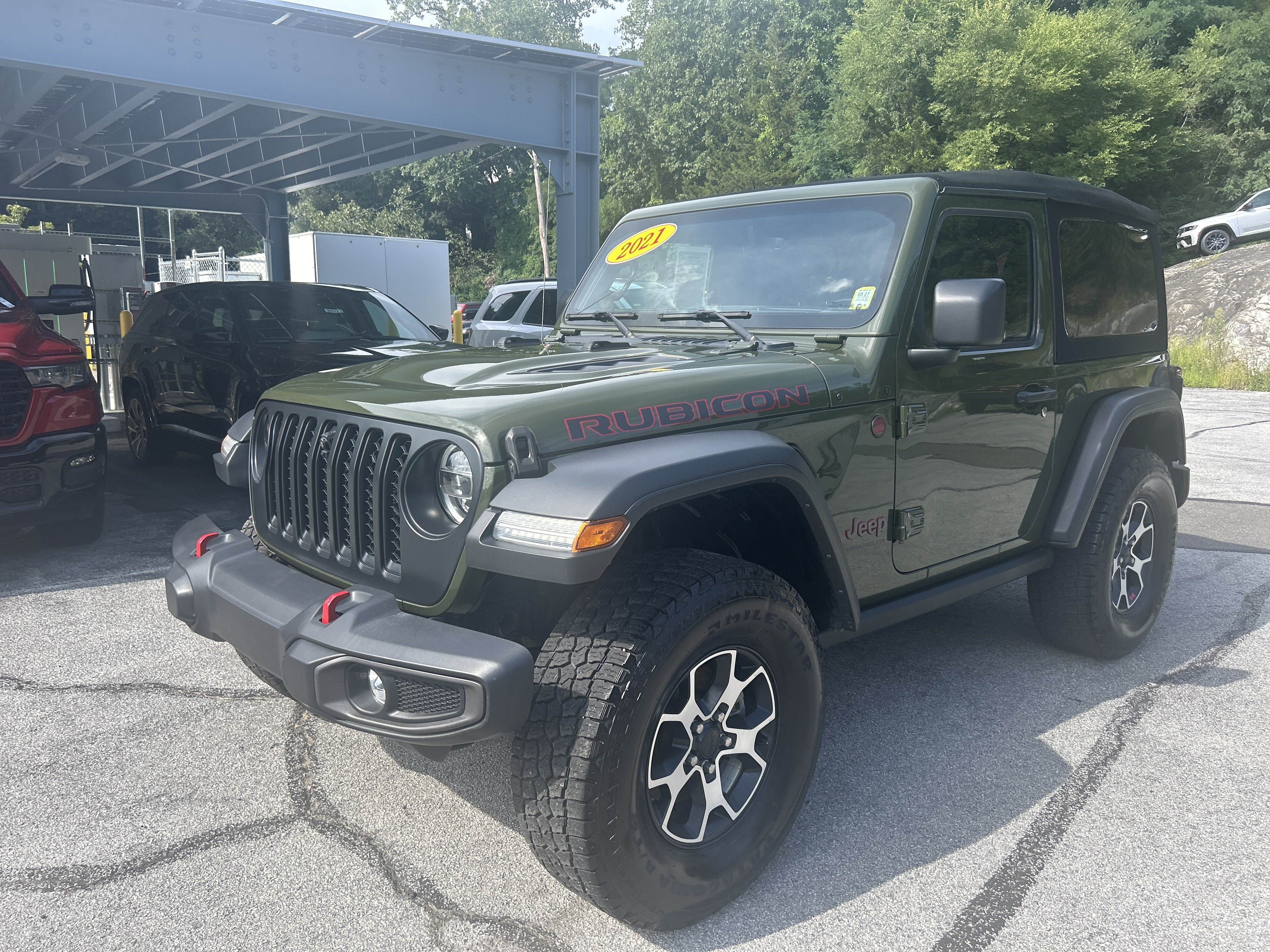 Certified 2021 Jeep Wrangler Rubicon AWD/4WD image 1