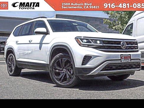 Used 2022 Volkswagen Atlas SE w/ Panoramic Sunroof Package AWD/4WD image 1