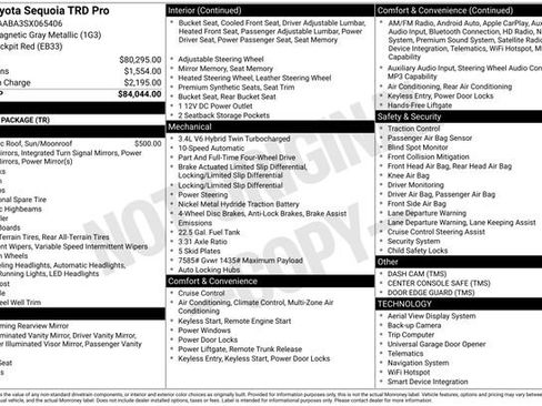 Used 2025 Toyota Sequoia TRD Pro AWD/4WD image 9
