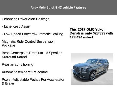 Used 2017 GMC Yukon Denali AWD/4WD image 15