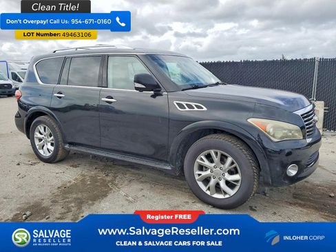 Used 2013 INFINITI QX56 2WD w/ Theater Pkg image 5
