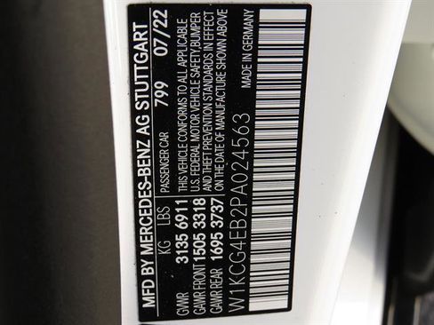 Certified 2023 Mercedes-Benz EQS 580 4MATIC Sedan image 7