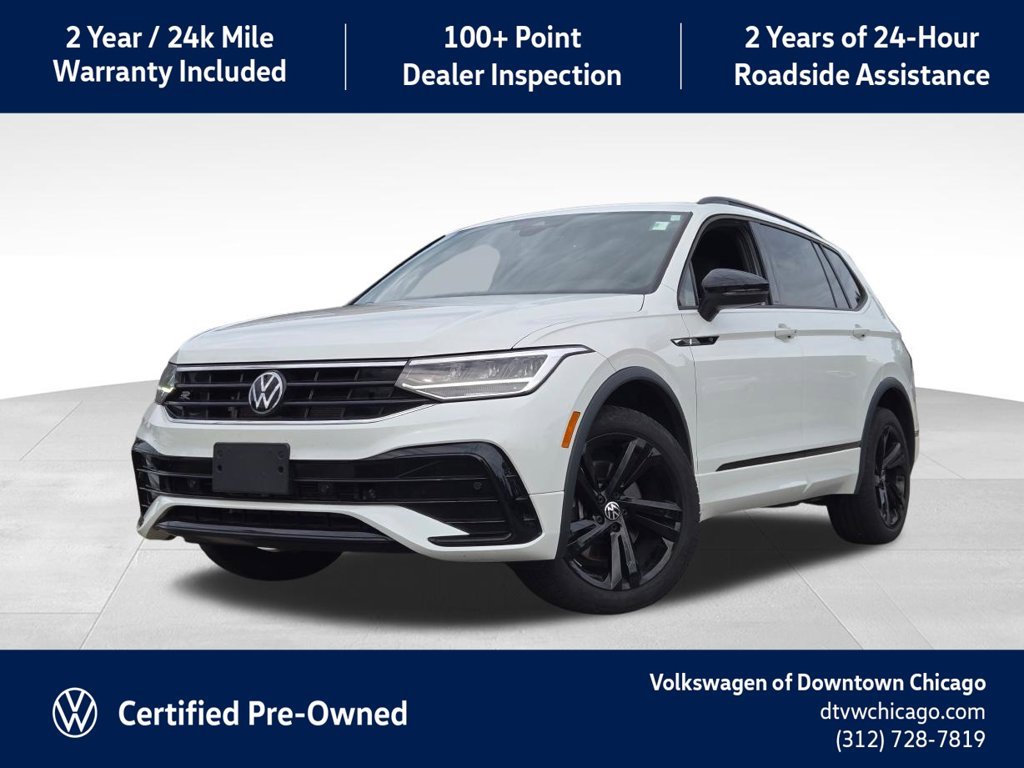 Used 2024 Volkswagen Tiguan SE R-Line w/ MDO Package, Two-Row AWD/4WD 360° Tour