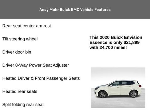 Used 2020 Buick Envision Essence FWD image 12