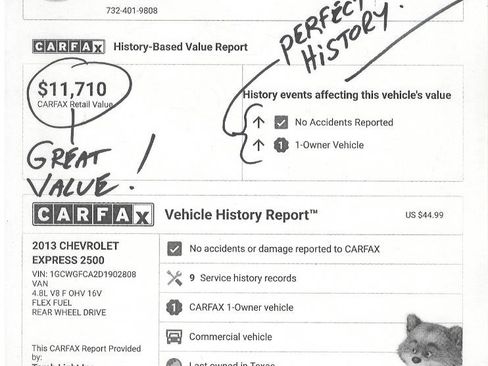 Used 2013 Chevrolet Express 2500 image 2