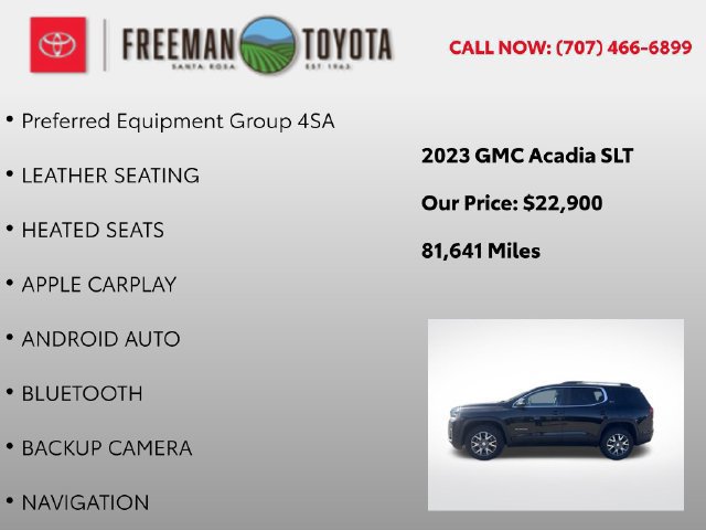 Used 2023 GMC Acadia SLT FWD image 5
