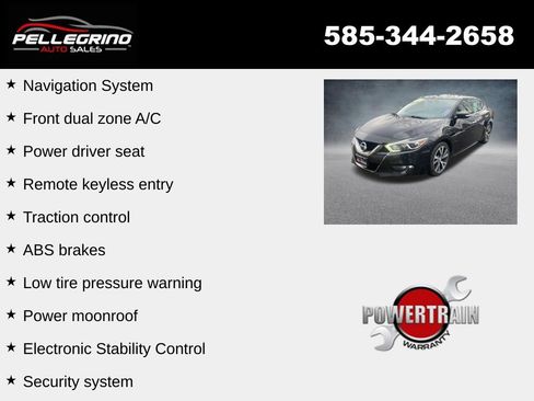 Used 2017 Nissan Maxima 3.5 SL FWD image 4