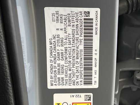 Used 2026 Honda Civic Si image 39