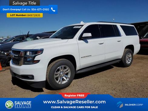 Used 2017 Chevrolet Suburban LT w/ Luxury Package image 1