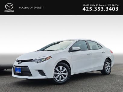 Used 2016 Toyota Corolla LE