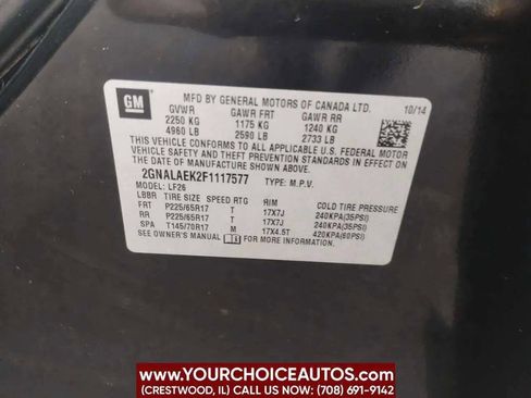 Used 2015 Chevrolet Equinox LS image 28