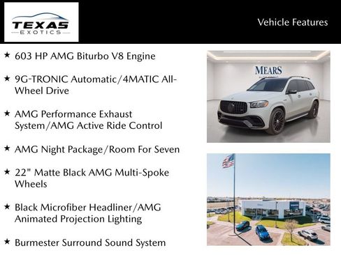 Used 2025 Mercedes-Benz GLS 63 AMG 4MATIC image 2
