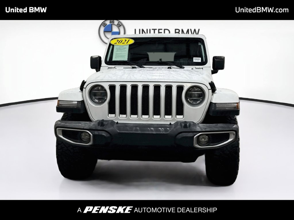 Used 2021 Jeep Wrangler Unlimited Sahara AWD/4WD image 2