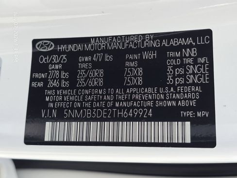 Used 2026 Hyundai Tucson SEL FWD image 30