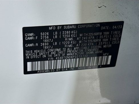 Used 2023 Subaru Outback Limited XT AWD/4WD image 41